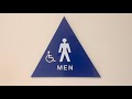 Pleasanton Library Men’s And Unisex (Kid’s) Restroom’s