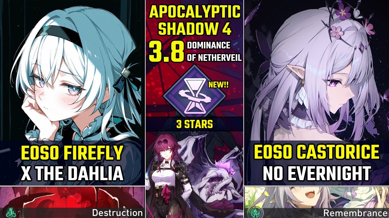 E0S0 Светлячок x Георгина & E0S0 Кастория без Темени | Иллюзия Конца 4 | Хонкай Стар Рейл 3.8