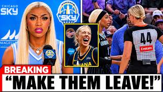 Djonai Carrington GOES BALLISTIC Gets Fan KICKED OUT For Sophie Cunningham Chant