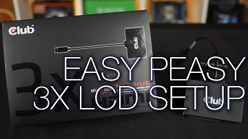 CLUB3D MST HUB Overview and Setup