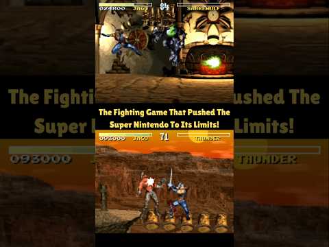 The Fighting Game That Pushed The Super Nintendo To Its Limits #snes #killerinstinct #fightinggames
