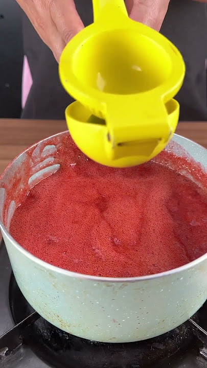 Strawberry jam. 100% natural and delicious.