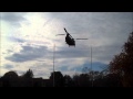 Chinook Helicopter Lands @MU