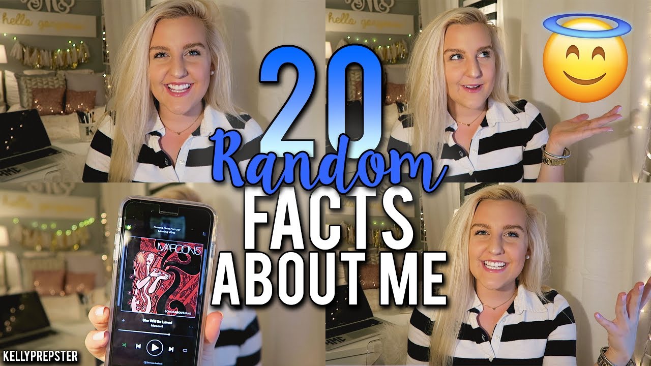 GET TO KNOW ME! 20 RANDOM FACTS ABOUT ME (Talkative Tuesday ...
