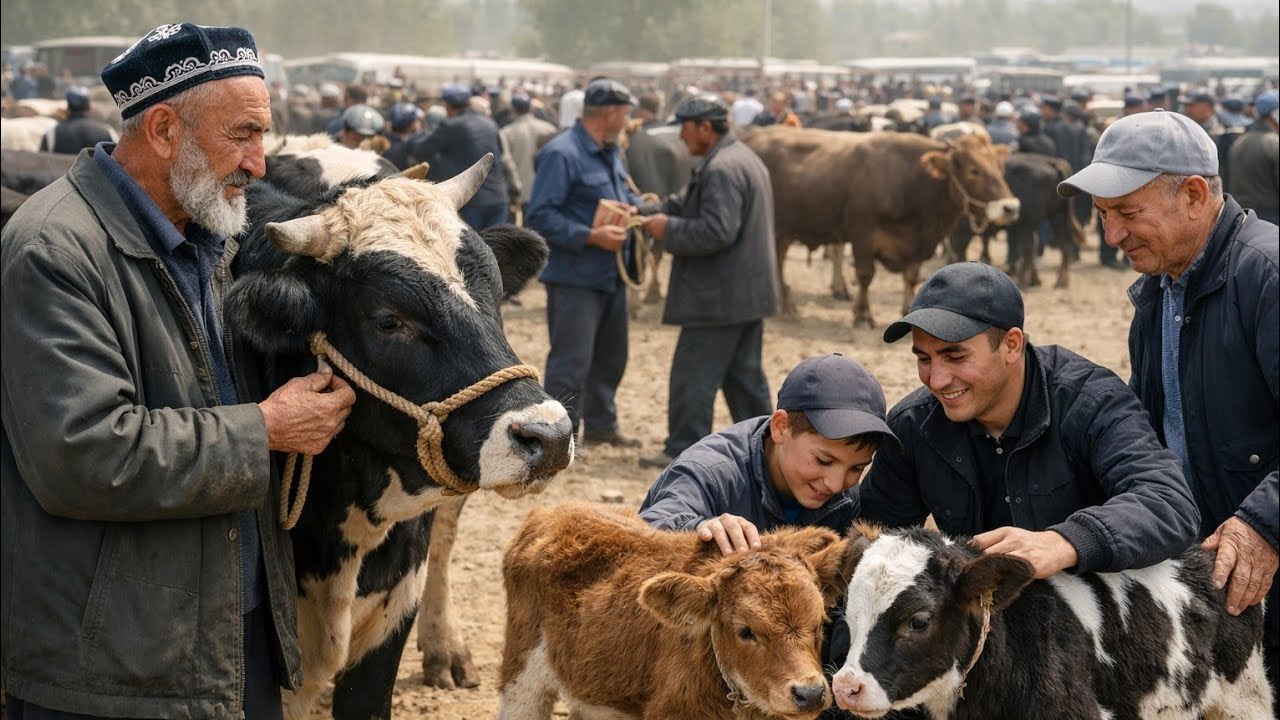 1-МАРТ КАТТА КИЧИК 🦬🦬🦬ХЎКИЗЛАР ЕРТАЛАПКИ САВДОЛАР ГУРЛАН МОЛ БОЗОРИ 