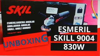 🥇AMOLADORA - esmeril SKILL 9004 - 830W ᐉ UNBOXING 2021 ✓ - YouTube