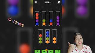 Bubble Sort CoLor Puzzle🥳Level 4 to 10 💫#funnygame  #stressreliever