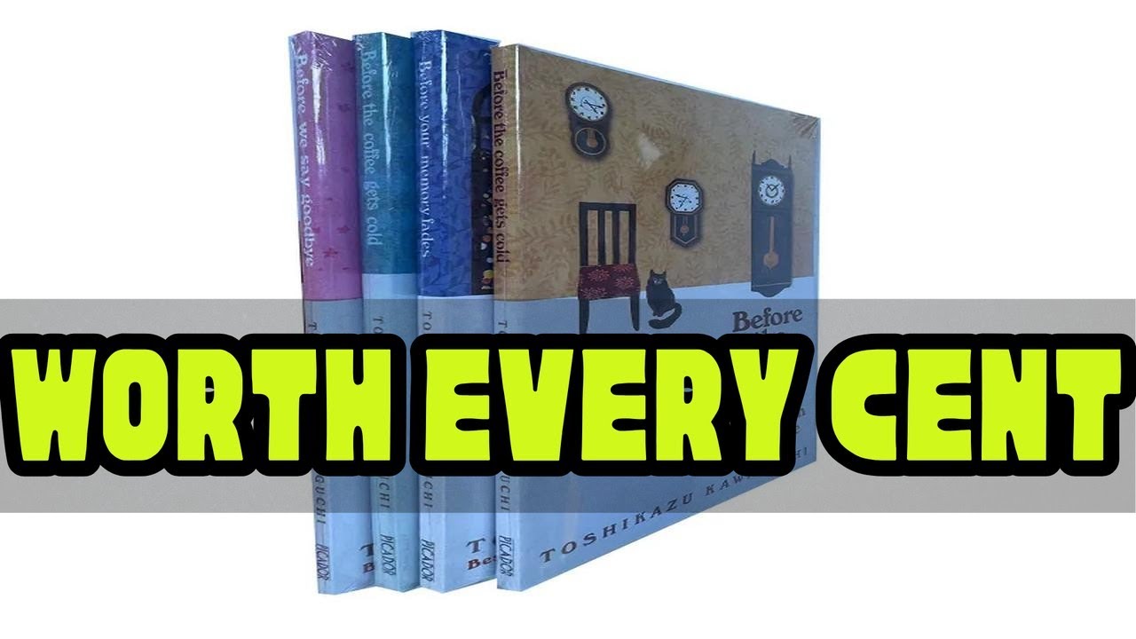 4 Book/set By Toshikazu Kawaguchi Before We Say Goodbye/Before The Coffee Gets Cold/Tales From The