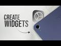 How to Create Widgets in iPad (explained)