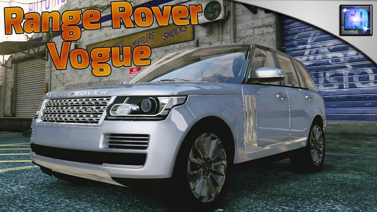 GTA 5 PC Range Rover Vogue Car mod YouTube