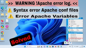 [solved] Syntax error Apache conf files  wamp