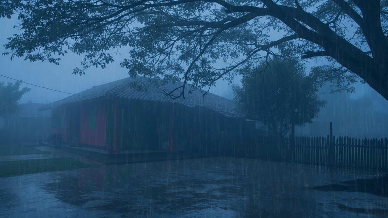 Rain for Sleeping and Relaxation Deep Sleep – Steady Natural Rain for Total Rest
