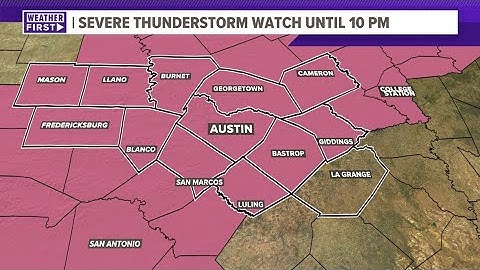 Tracking Memorial Day storms across Central Texas | RADAR
