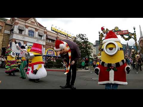 ユニバーサルスタジオミニオンのショー