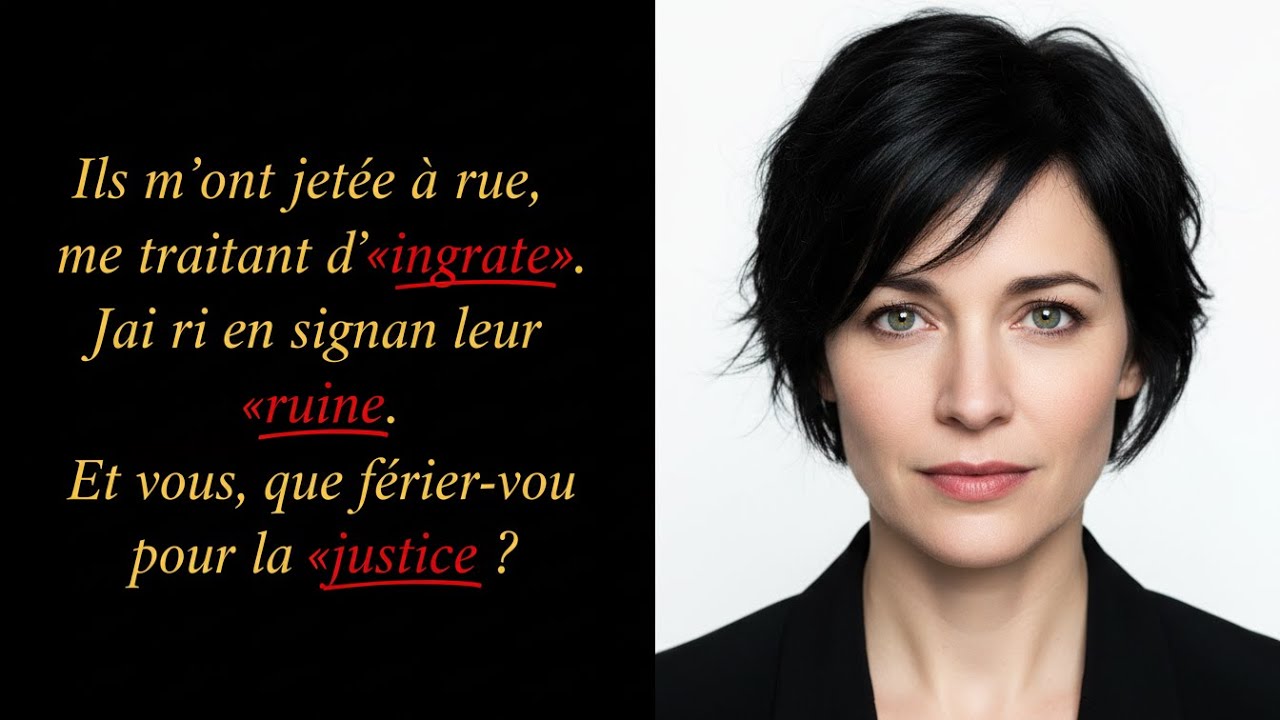 J'ai tué mon père d'un seul regard, ce soir-là, sous la pluie battante de Paris.
