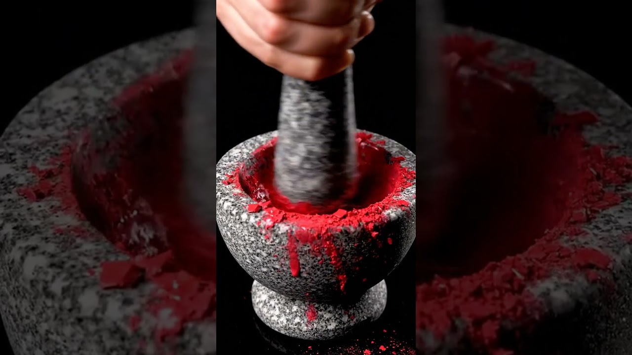 Crushing Makeup in Slow Motion 💄