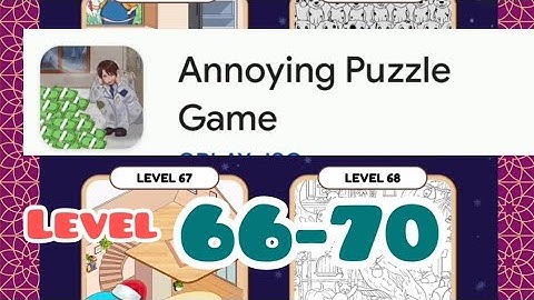 Annoying puzzle game level 66 67 68 69  70 #gaming #puzzle #youtubevideo