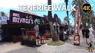 Tenerife 4K Walk: May 8, Cloudy… But Still Hot? ☁️🌞 Las Américas Feels Warm Even Without the Sun