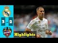 Réal Madrid vs Levante 3 - 2 | Highlights, Goals,