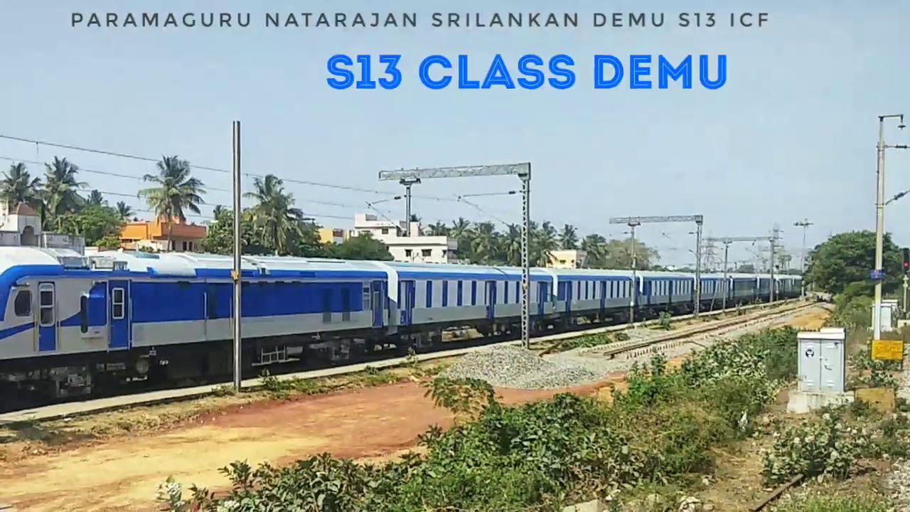 SRILANKAN DEMU BRAND NEW DEMU S13 CLASS | ICF MANUFACTURED ONE MORE S 13 CLASS DEMU