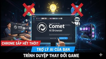 Comet Browser: Trình duyệt AI thay thế Chrome? Tự động mua sắm, tóm tắt video, build PC!