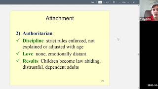 Psychology 101 Chapter 9 (Development) Lecture Part 2