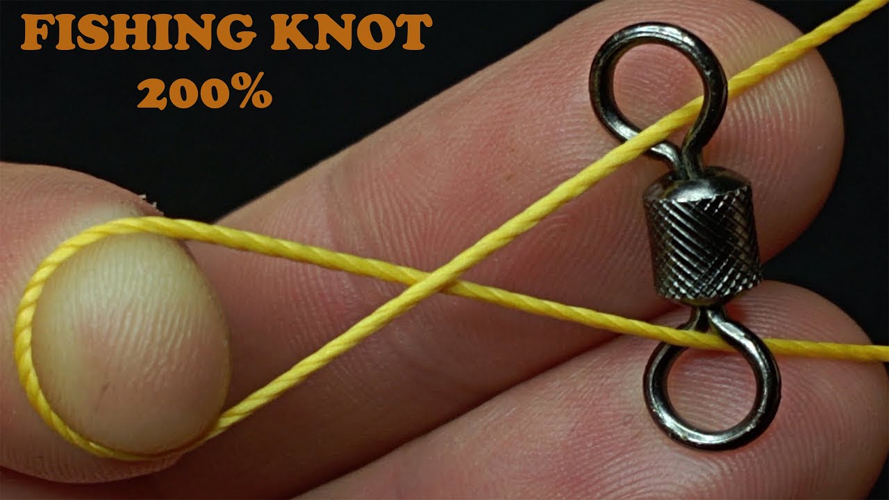 FISHING KNOT that 200 will not come undone!!! YouTube