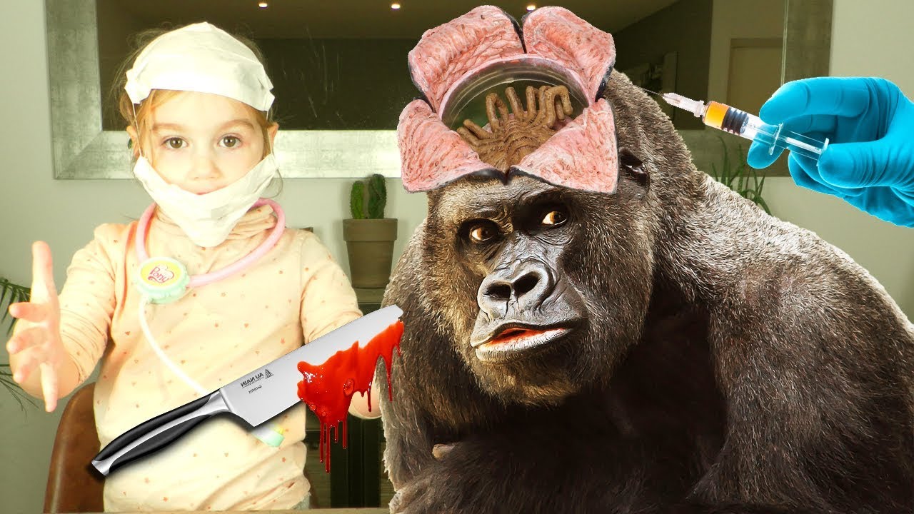 Qu'y a t il dans la tete de King Kong ? Pate à modeler Slime (Unboxing)