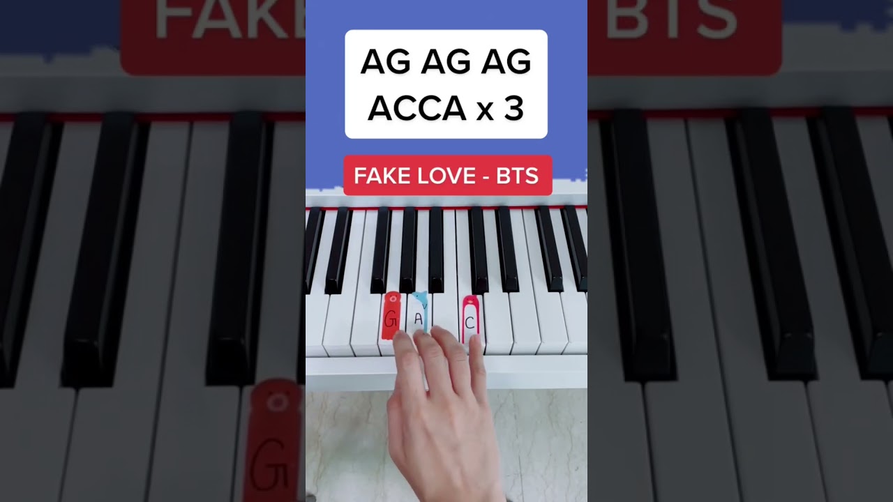 How to play Fake Love by BTS 