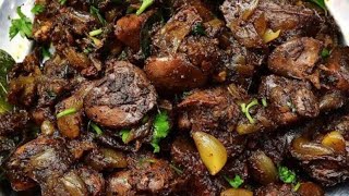 Chicken liver fry recipe