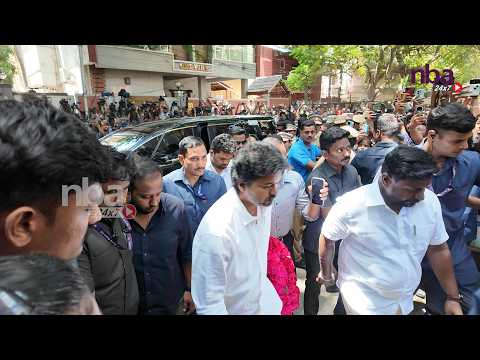 அரசியல் முதல் திரையுலகம் வரை பாக்யராஜுக்காக வந்த பிரபலங்கள் K Bhagyaraj | CM Vijay nba 24x7