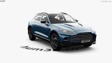 Aston-Martin DBX707 2024 3D model by 3DModels.org