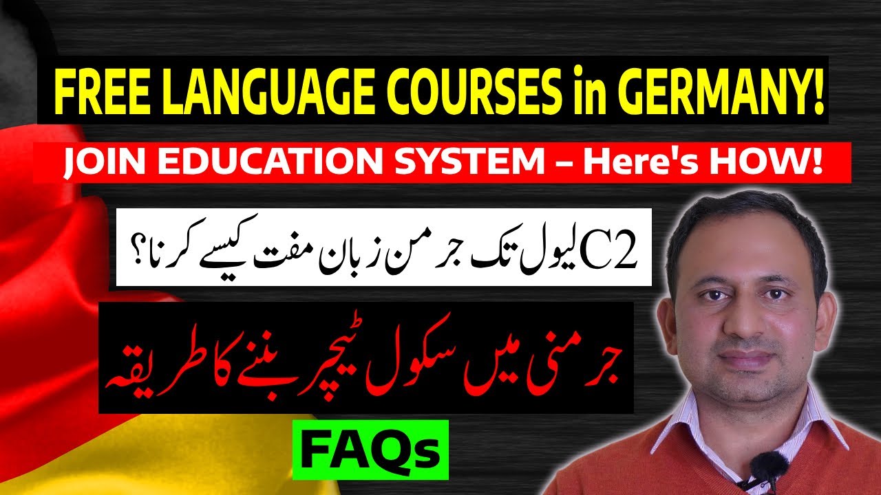 FREE LANGUAGE COURSES in Germany! Join the Education System Easily ...