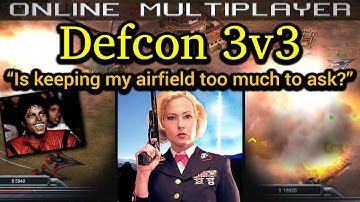 Defcon 3v3 - Super Weapon General - No Rules | C&C Generals Zero Hour | No Commentary