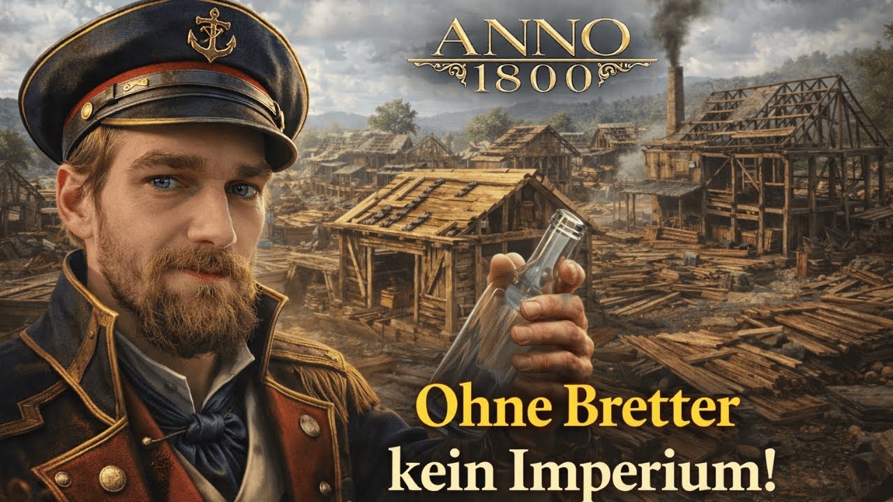 Ohne Bretter kein Imperium! | Anno 1800“