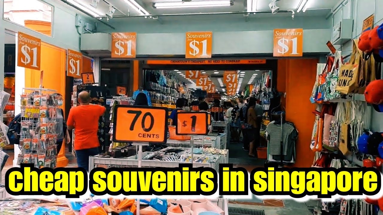 Chinatown Cheap & best souvenirs in Singapore YouTube