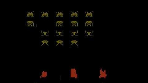 Data Driven Gamer: Space Invaders - Mode 40 (Atari 2600, 1980, 60fps)