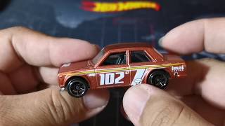 Hot Wheels Datsun Bluebird 510 #102 Copper  ~ Diecast 1:64