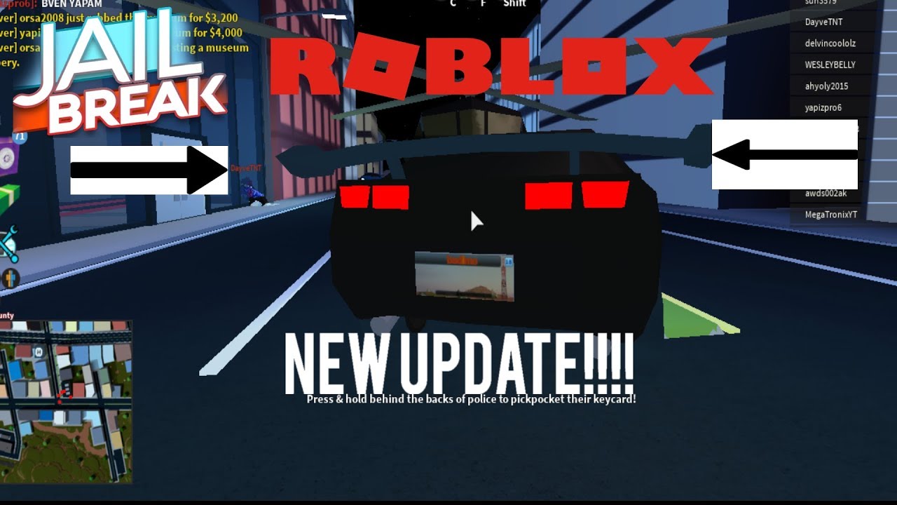 NEW Wing update In Jailbreak!!!! | Roblox