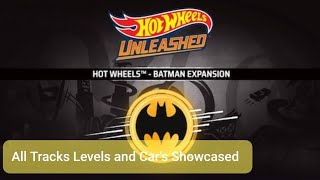 Hot Wheels Unleashed BATMAN Expansion All tracks and cars shown off