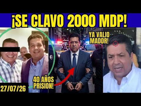 Top PAN member falls! Cabeza de Vaca extradited, embezzled 2 billion pesos from Tamaulipas