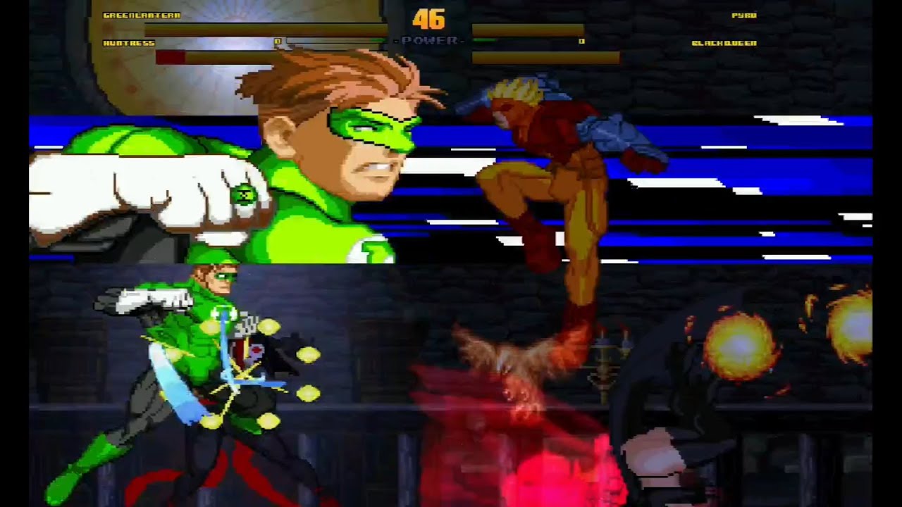  MUGEN Who Stops Green Lantern And Huntress In Arcade Mode 2022 01 
