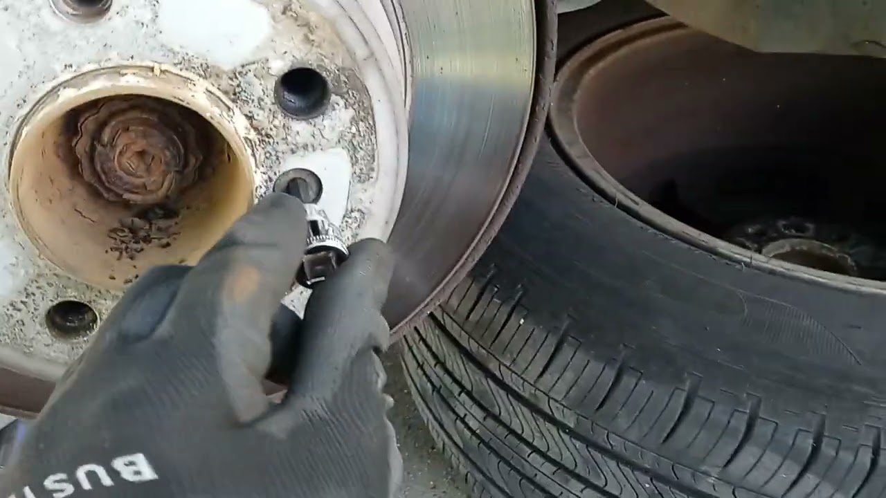 Bmw X5 Rear brakes and Rotors Removal 