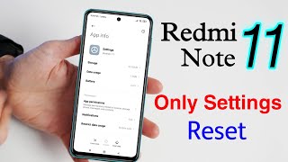 How to Reset Settings on Redmi Note 11 | How to Reset System Settings on Redmi Note 11 screenshot 1