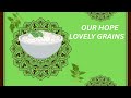 feeling happy after seeing the rice grains