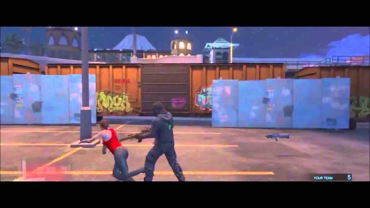 GTA V ONLINE : [TTBZ] iiDntMiss  Vs [KAOS] alex_silent