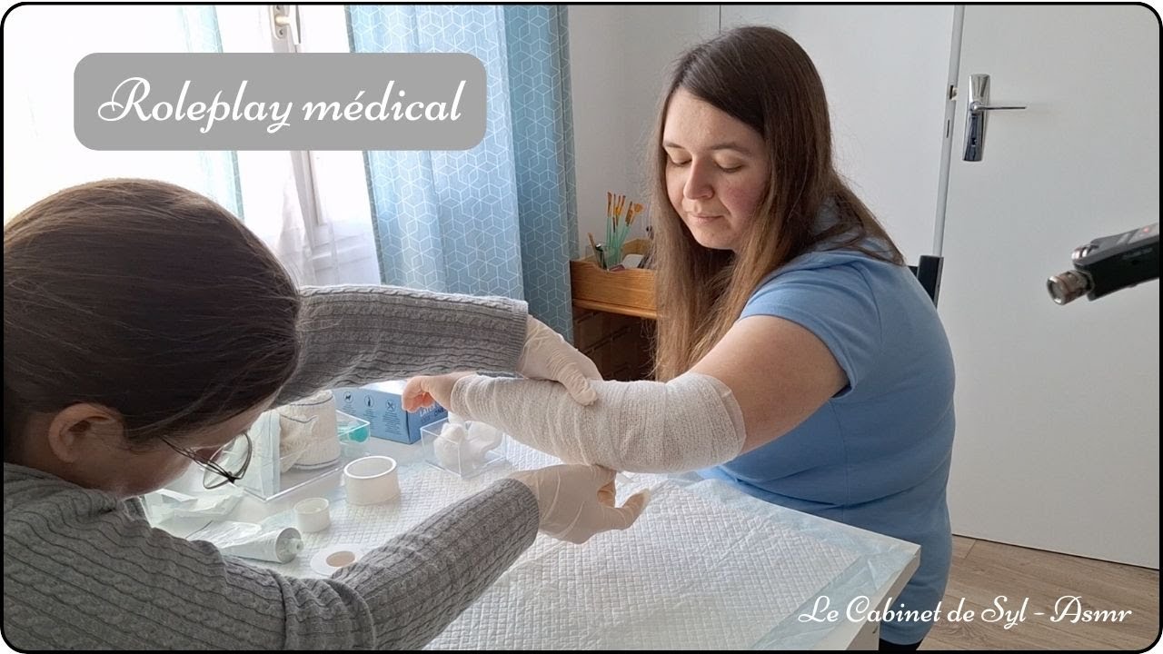 ASMR FR - RP Médical - examen du bras (chuchotement)