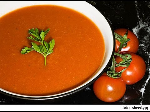 Video: Cómo Hacer Sopa De Tomate Y Albahaca