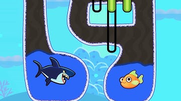 Save The Fish - Puzzle Game All Levels Gameplay For Android, IOS Mobile Part: 17
