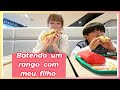 Enchi o bucho com meu filho na lanchonete do Japão!